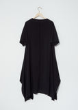 Biwa Cotton Dress — Black