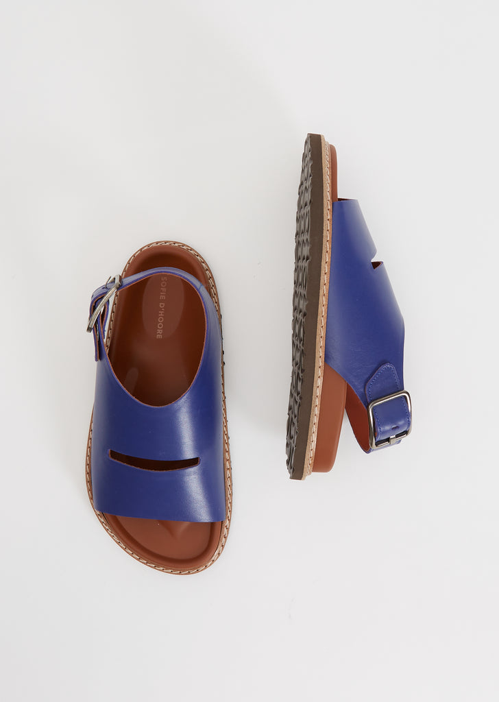 Future Ankle Strap Sandals — Blue