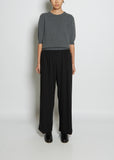 Pull-On Wool Trousers