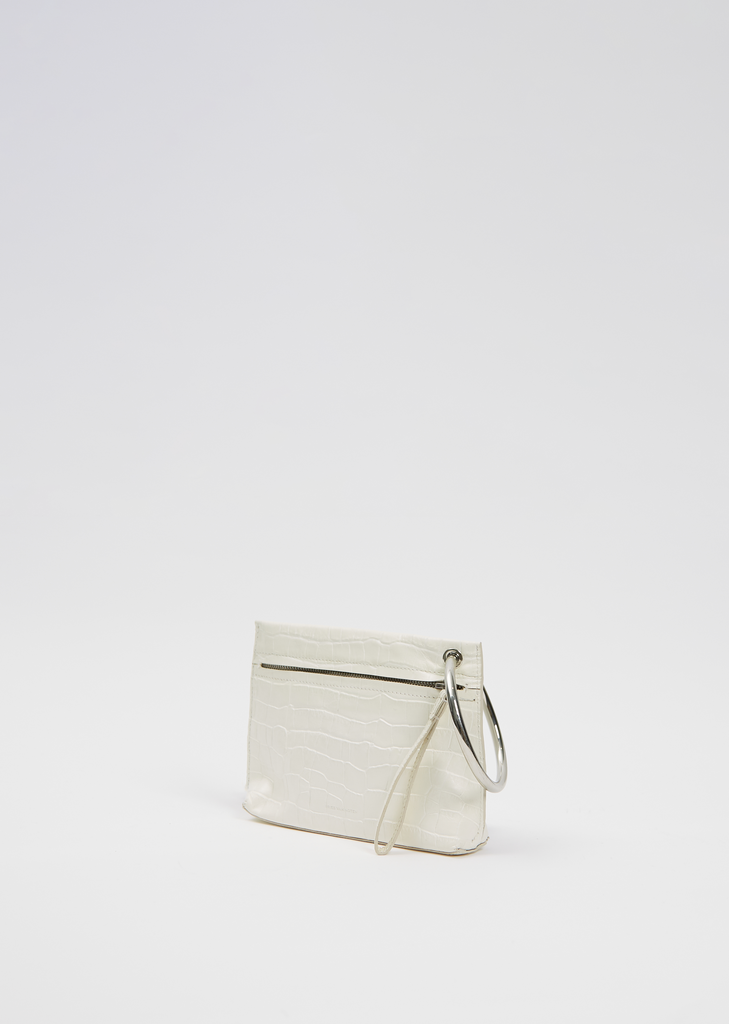 Ring Clutch  — White
