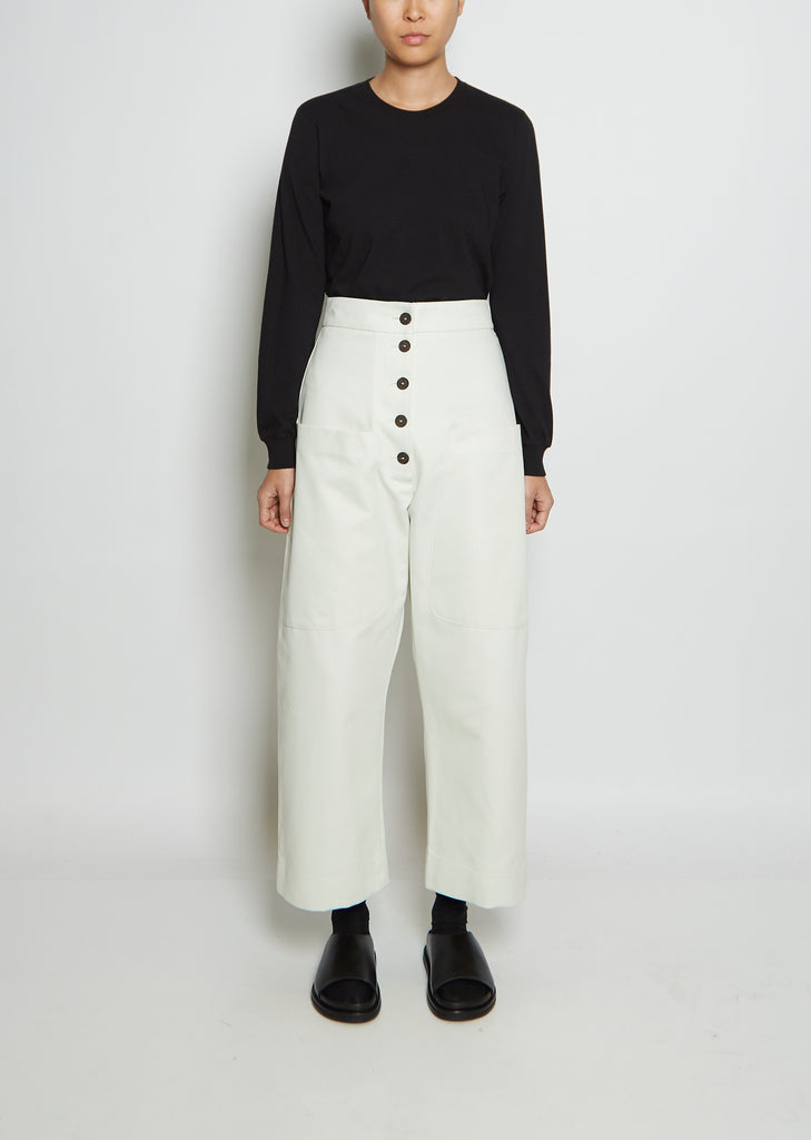 Brinson Rounded Cotton Twill Pants
