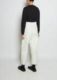 Brinson Rounded Cotton Twill Pants