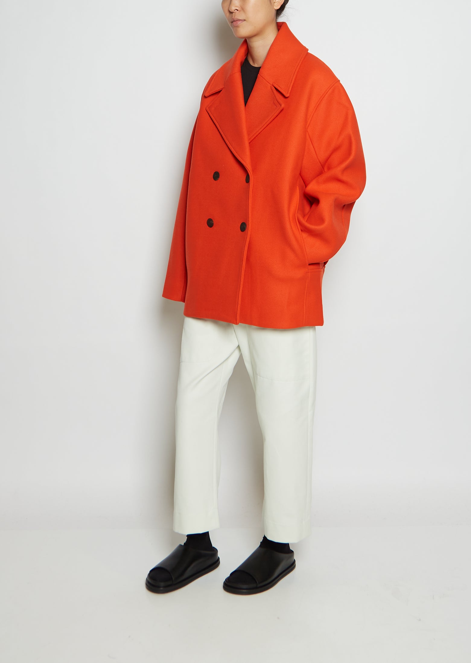 爆買い国産Fanostudios 2023 Wool lapel coat ジャケット・アウター