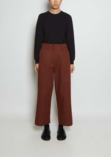 Asher Cotton Twill Pants – La Garçonne