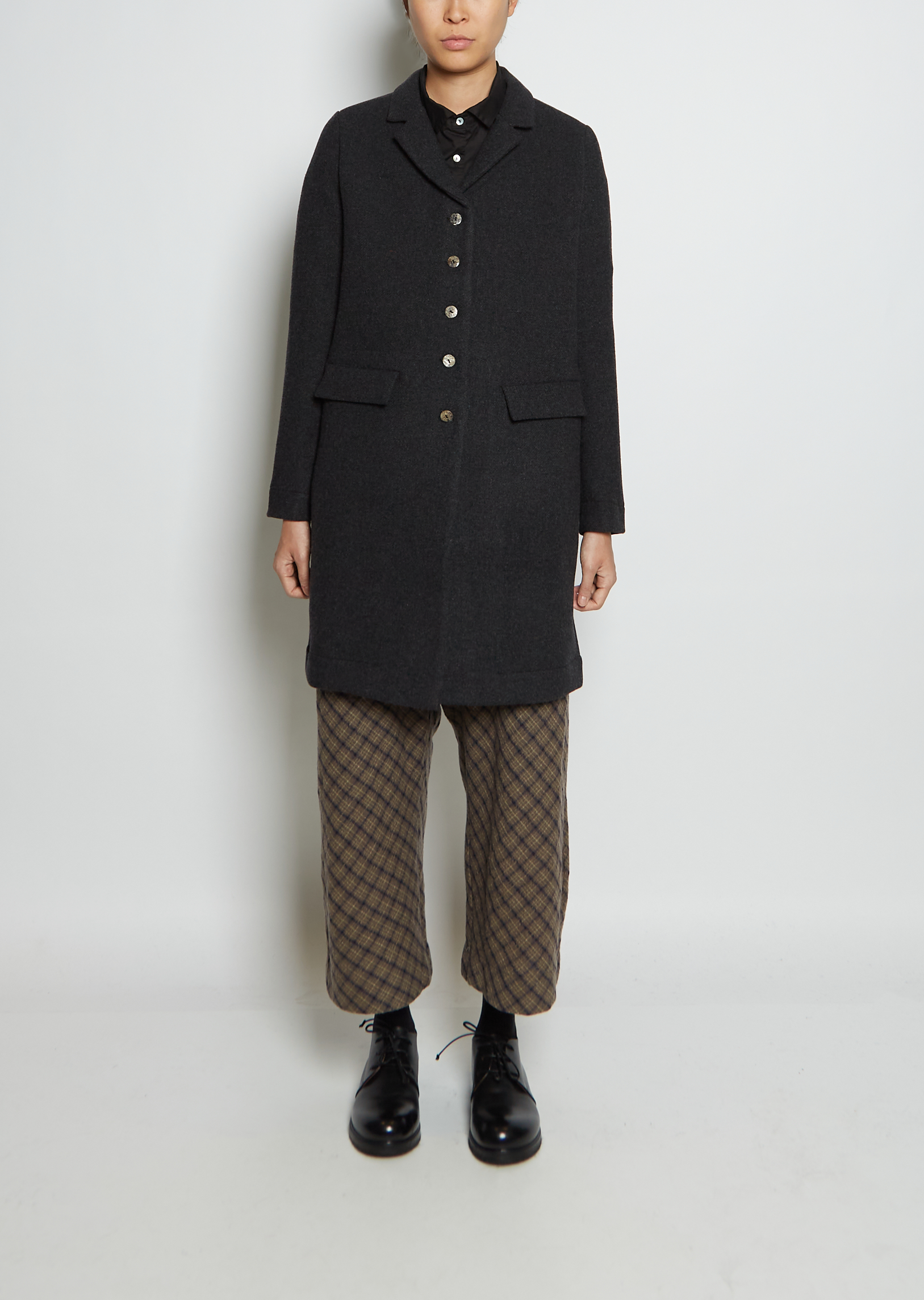 Short Wool Coat – La Garçonne