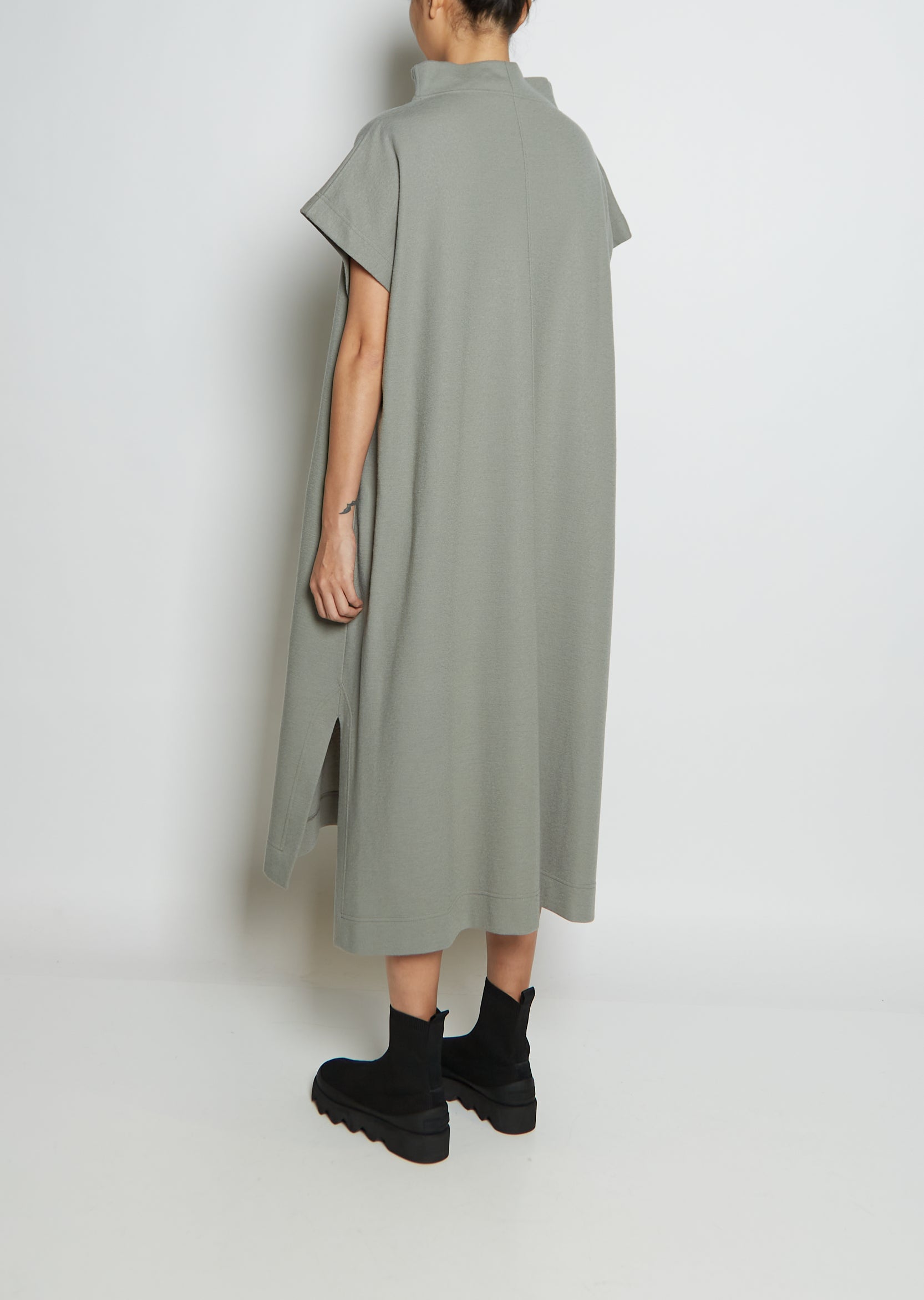 Wool Jersey Tunic Dress La Garonne Wool Jersey Tunic Dress La Garonne