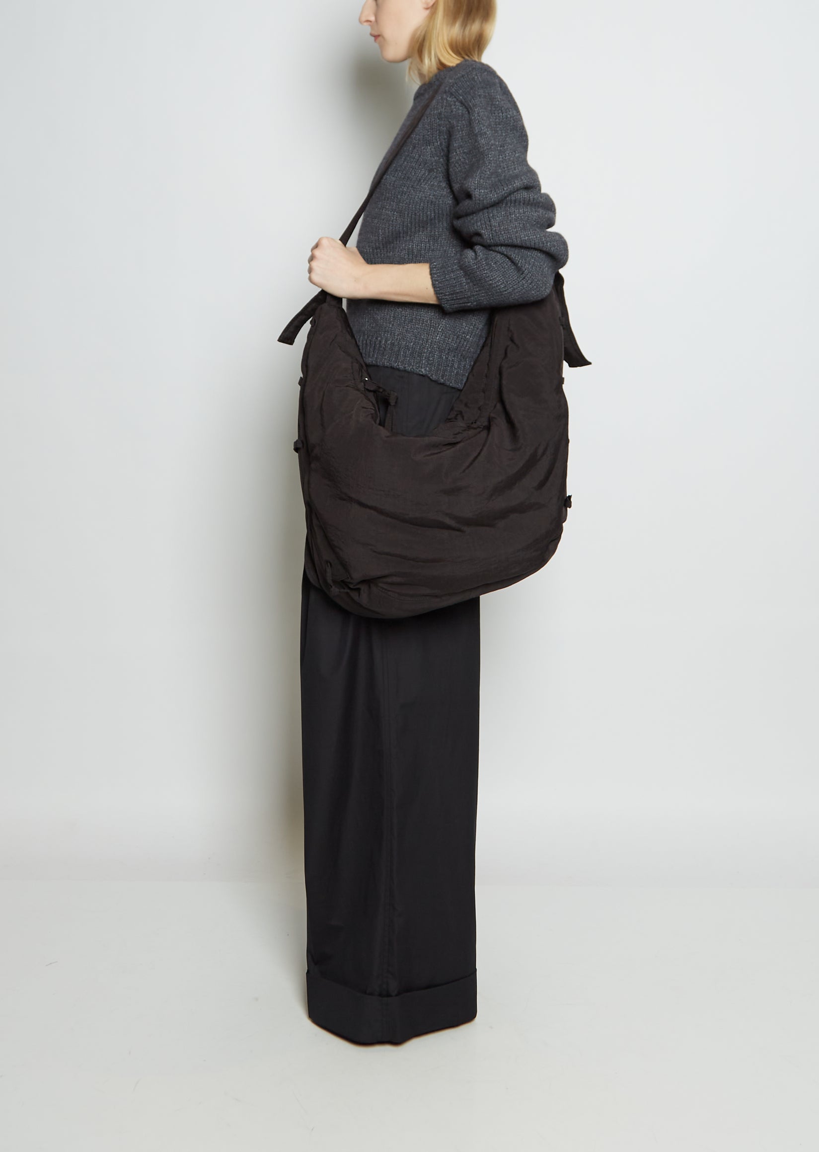 LEMAIRE ルメール SOFT GAME BAG ブラック-