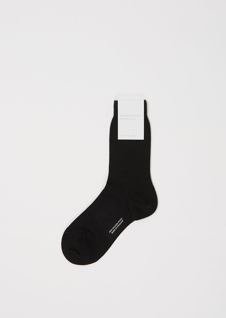 Plain Sock — Black