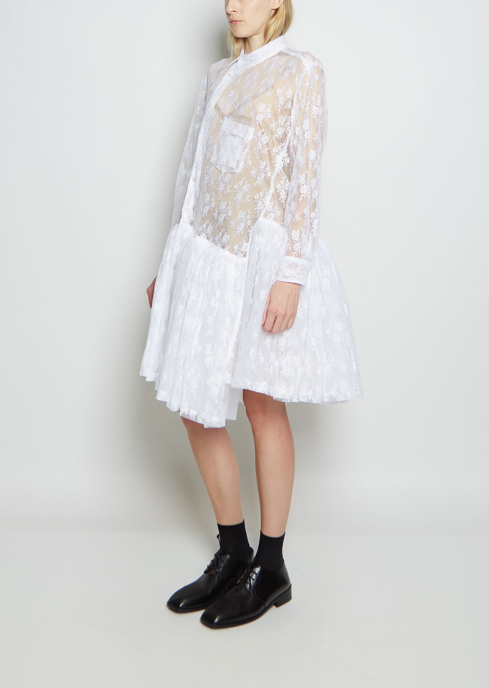 Lace Baby Doll Dress La Garonne Lace Baby Doll Dress La Garonne