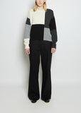 Wool and Cashmere Modernist Crew Neck