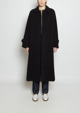 Cashmere Wool Long Coat – La Garçonne