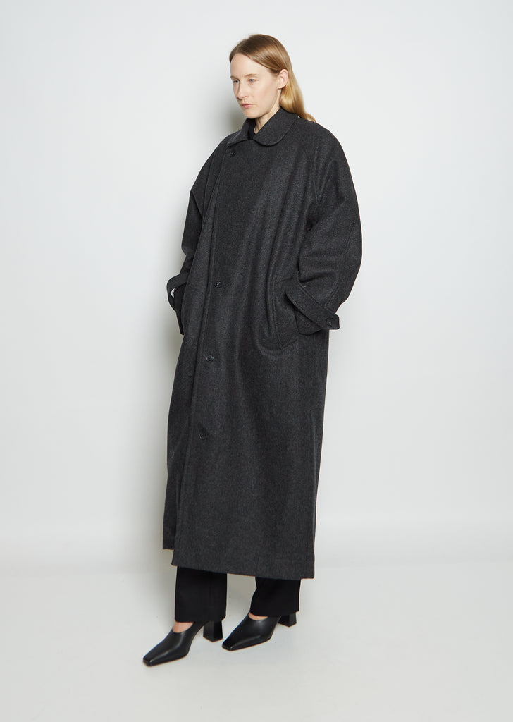 Wool Raglan Coat