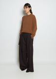 Cashmere Chunky Sweater — Brown