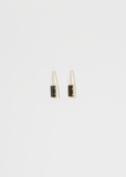 Diaspro Earrings — Black Agate