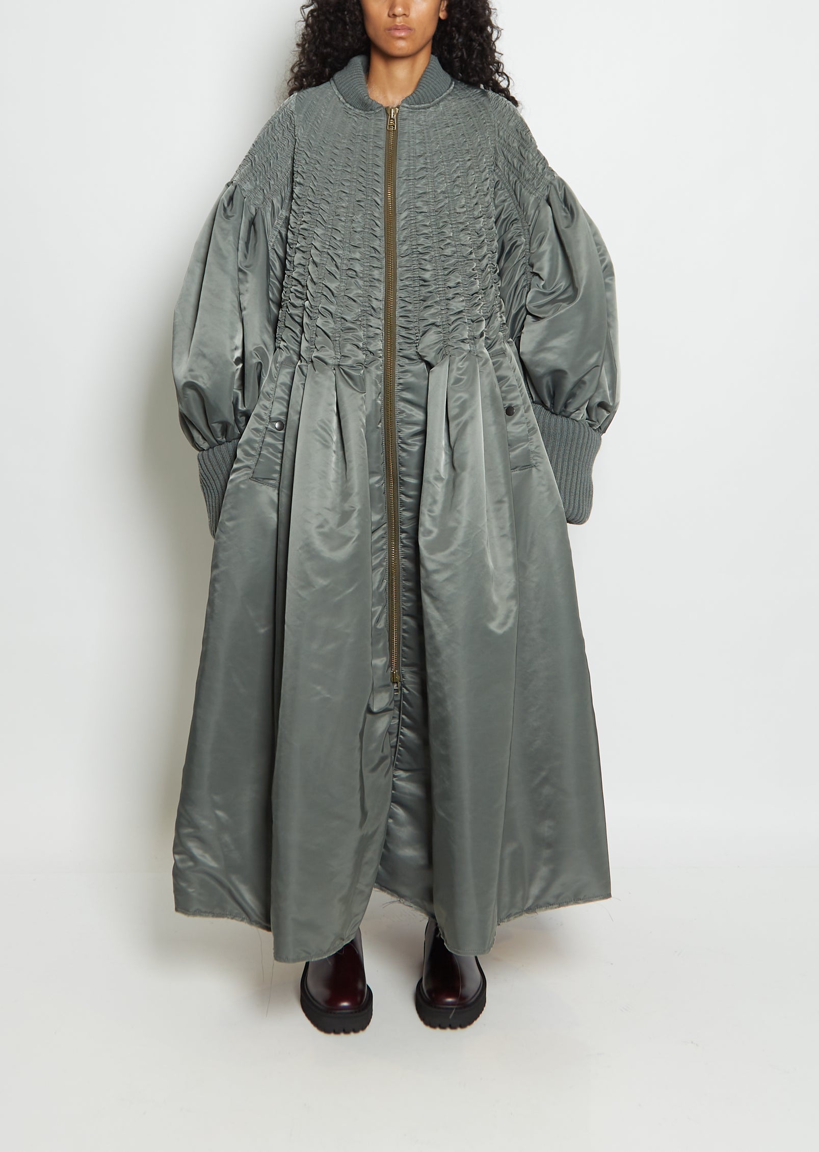 Cotton Gabardine Trench by Junya Watanabe - La Garçonne