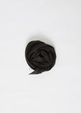 Cotton Silk Stole — Charcoal