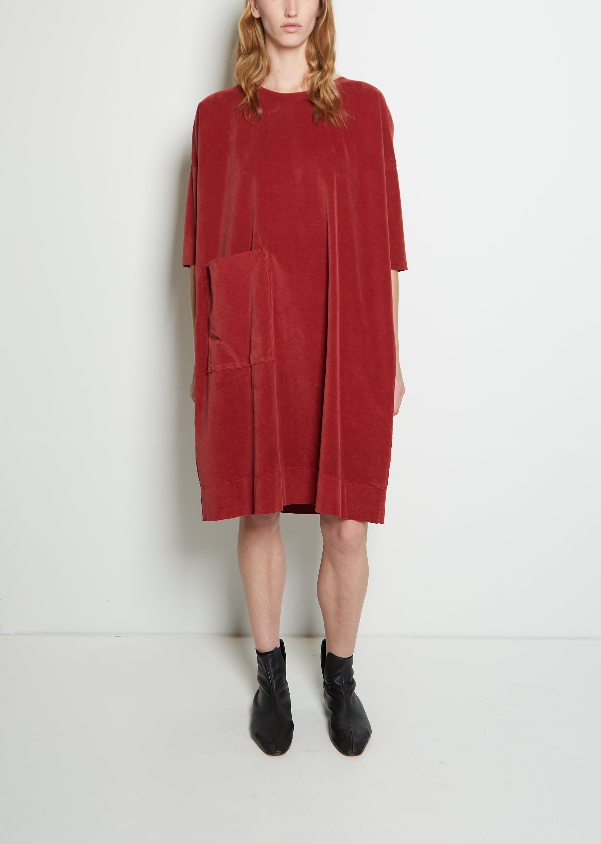 cotton velour dress Rosemoor Dress