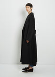 Double-Faced Wool Robe Coat