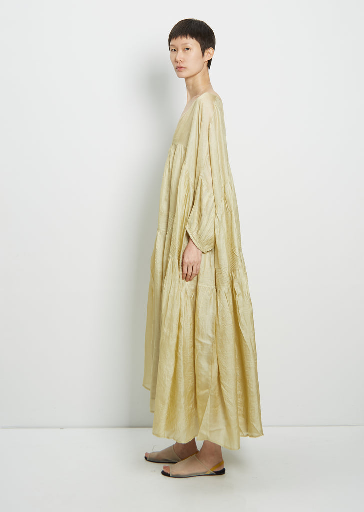 Silk Airi Maxi Dress — Sulphur