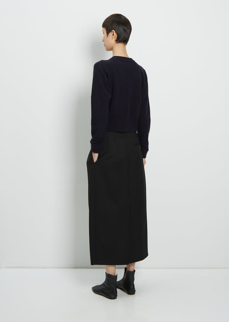 Stretch Wool Michelet Skirt