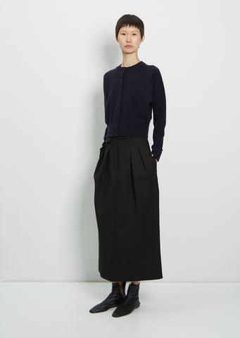 Stretch Wool Michelet Skirt – La Garçonne