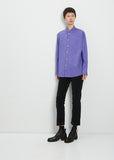 Cotton Uniform Top — Purple
