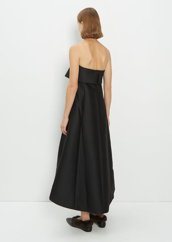 A-Line Wool Cotton & Wool Dress La Garonne A-Line Wool Cotton & Wool Dress La Garonne