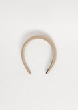 Classic Puffy Headband — Taupe