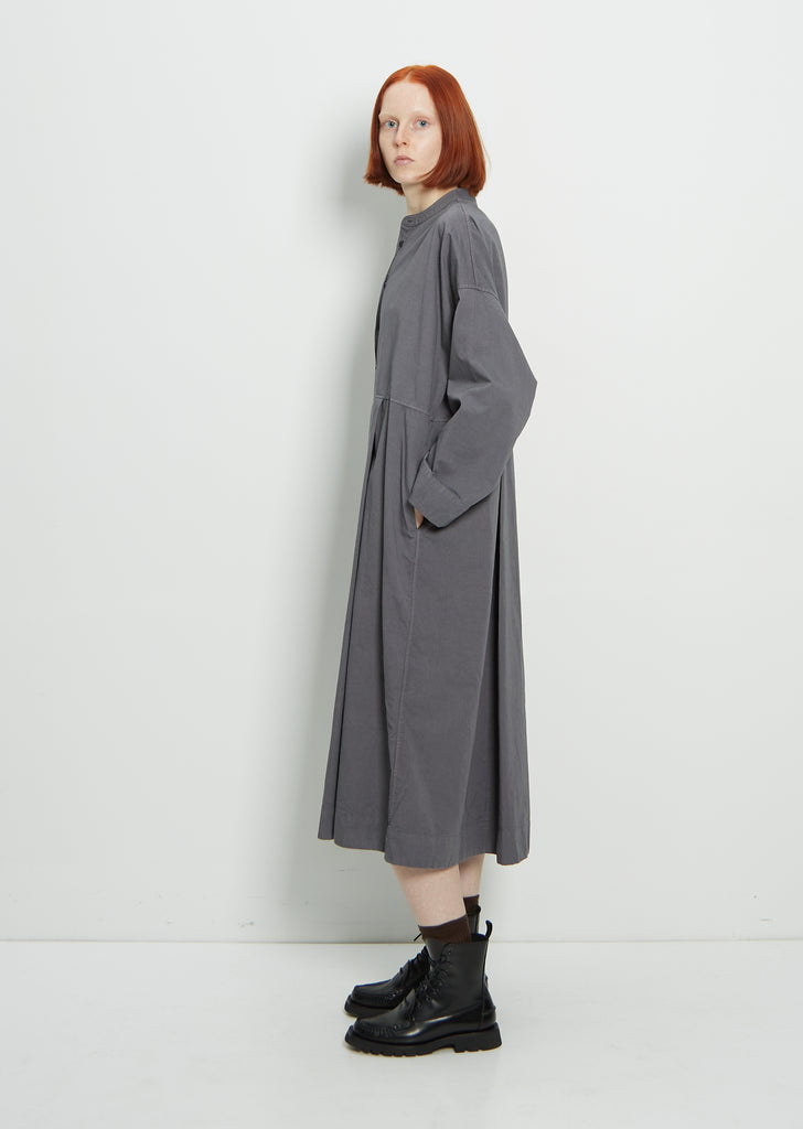 Cotton Box Tuck Dress — Sumikuro