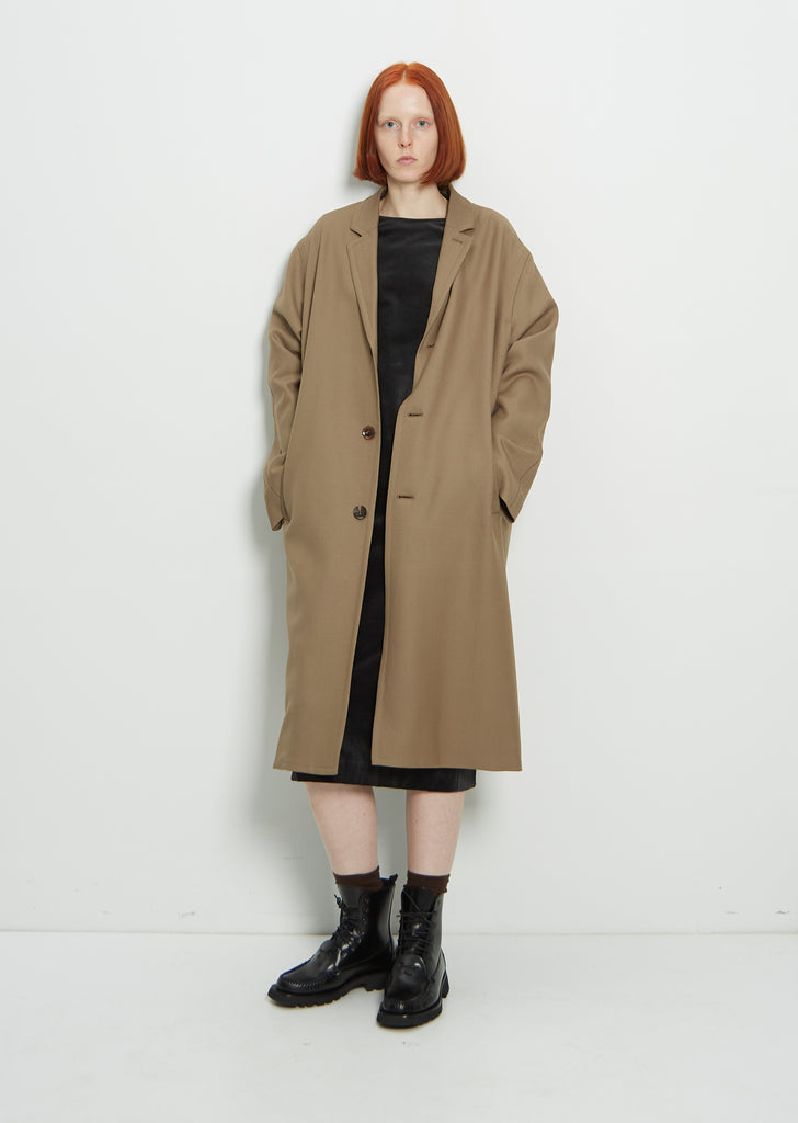 Wool Coat — Beige