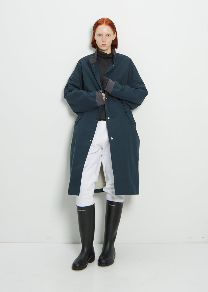 Blouson Coat — Khaki Grey