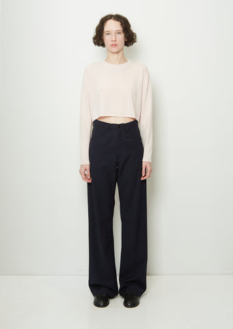 Chloe Cashmere Sweater — Soft Pink
