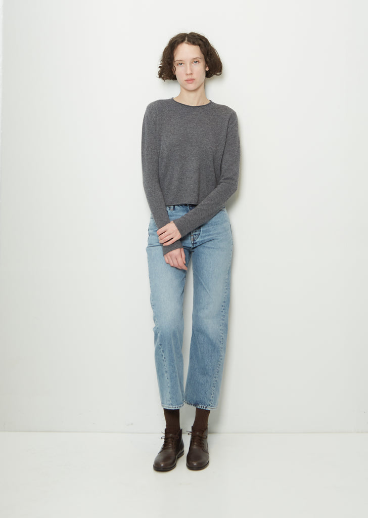 Ida Cashmere Sweater — Graphite