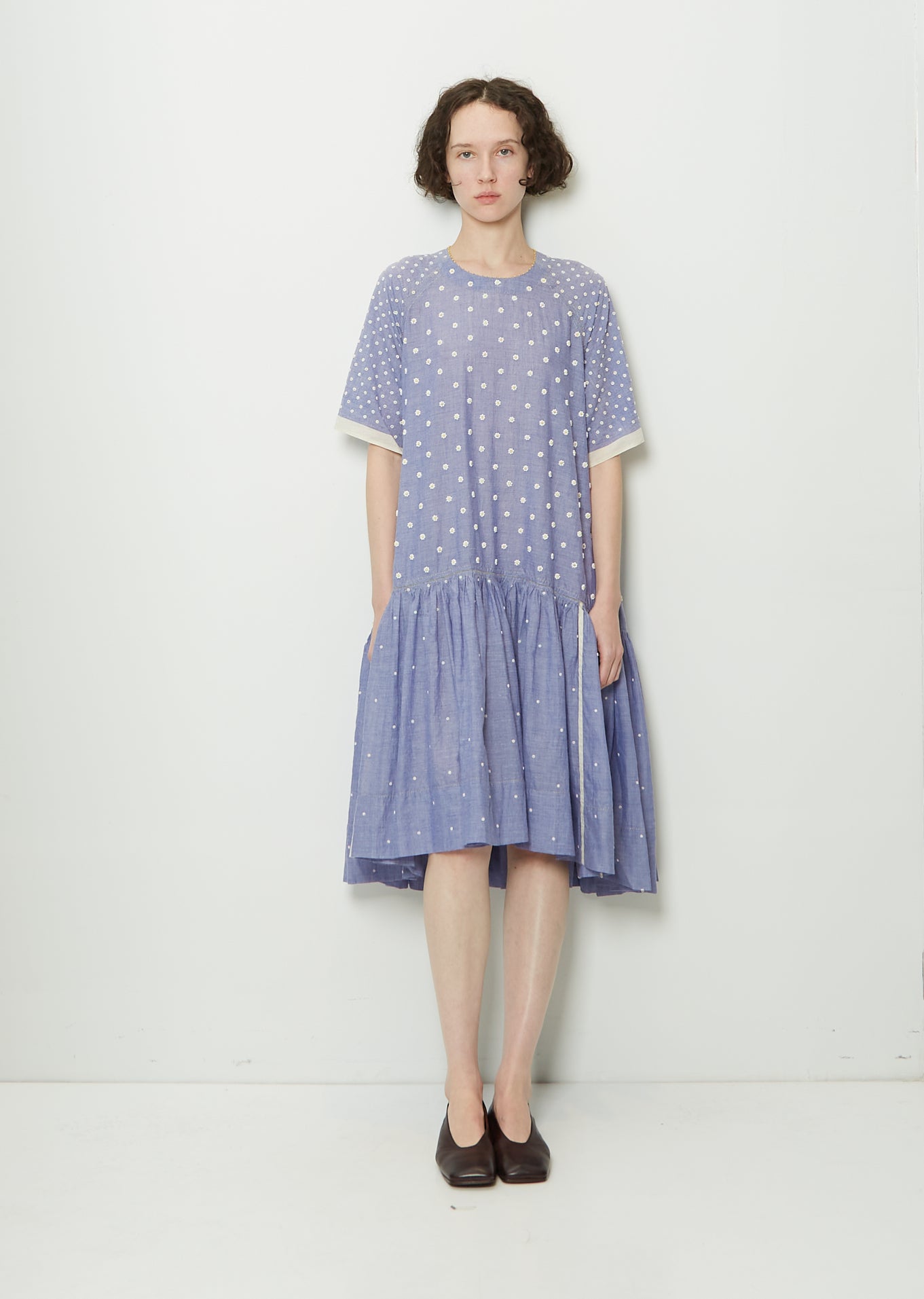 Beaded Drop Waist Dress La Garonne Beaded Drop Waist Dress La Garonne