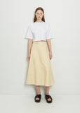 Thea Suede Long Skirt