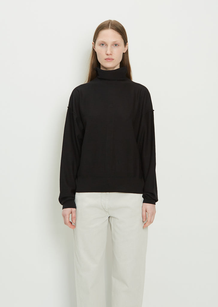 Reversible Merino Blend Sweater