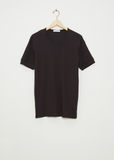 Men's Ribbed Cotton T-Shirt — Squid Ink