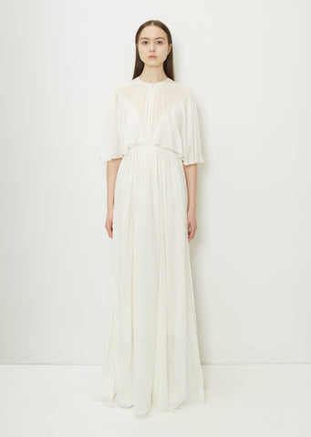 Il Voile Incantato Cotton Silk Dress — Pure