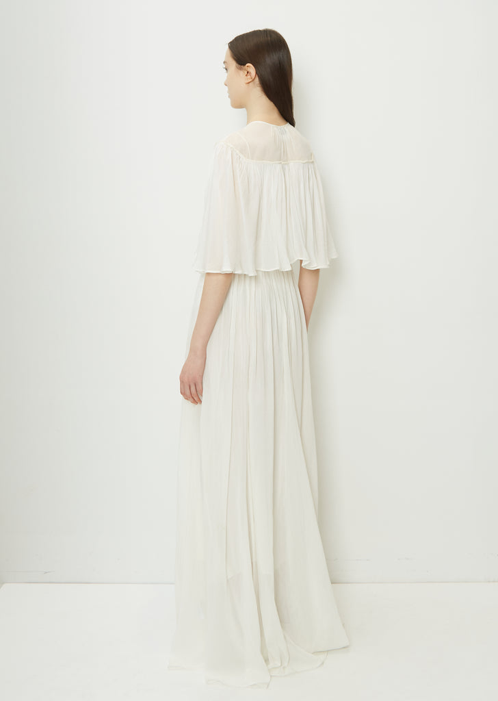 Il Voile Incantato Cotton Silk Dress — Pure