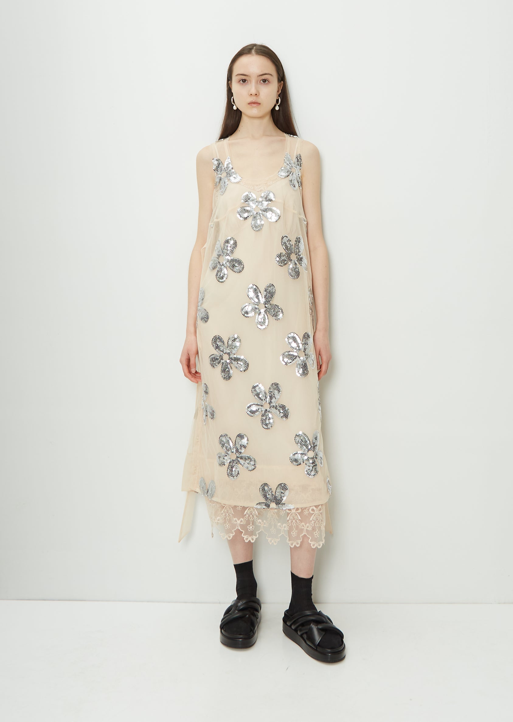 Sheer Slip Dress La Garonne Sheer Slip Dress La Garonne