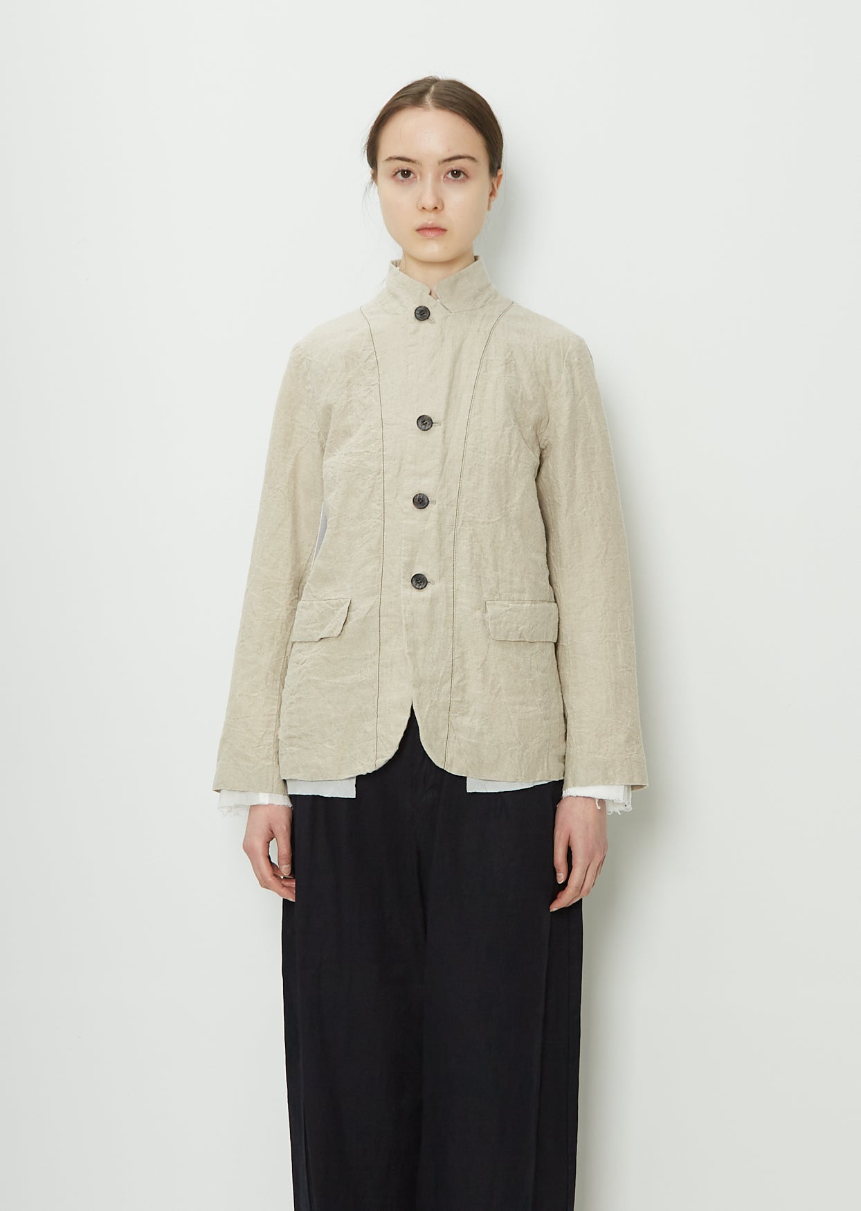 Classic Linen Jacket – La Garçonne