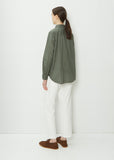 Classic Wrinkle Blouse — Green