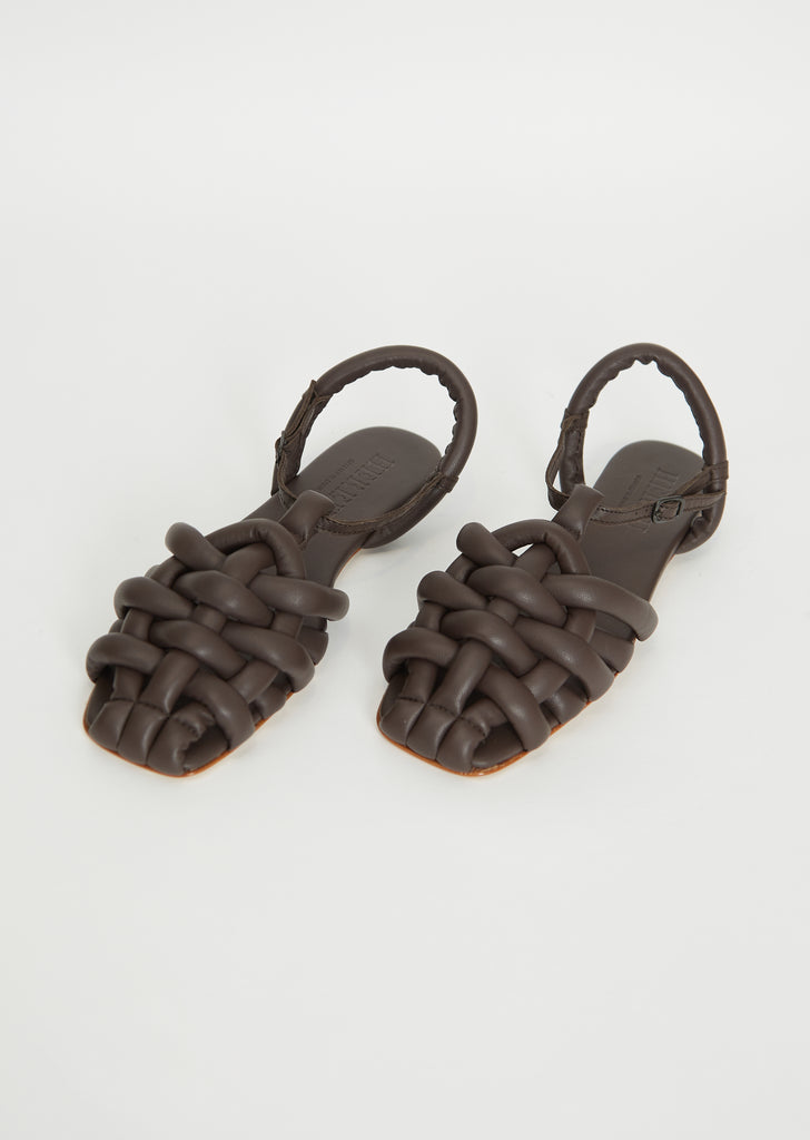Cabersa Sandal — Dark Brown