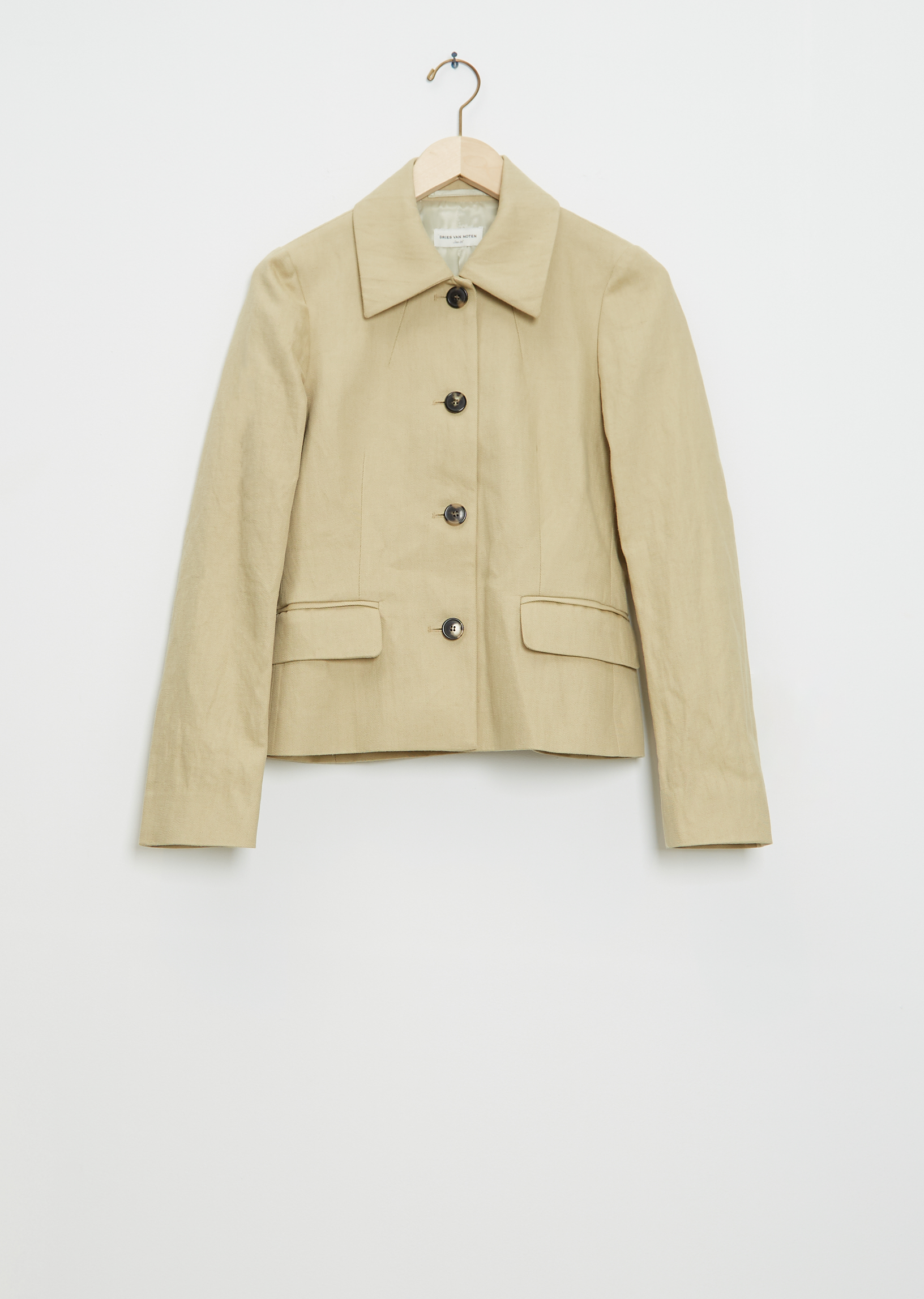Vetty Cotton Linen Jacket – La Garçonne