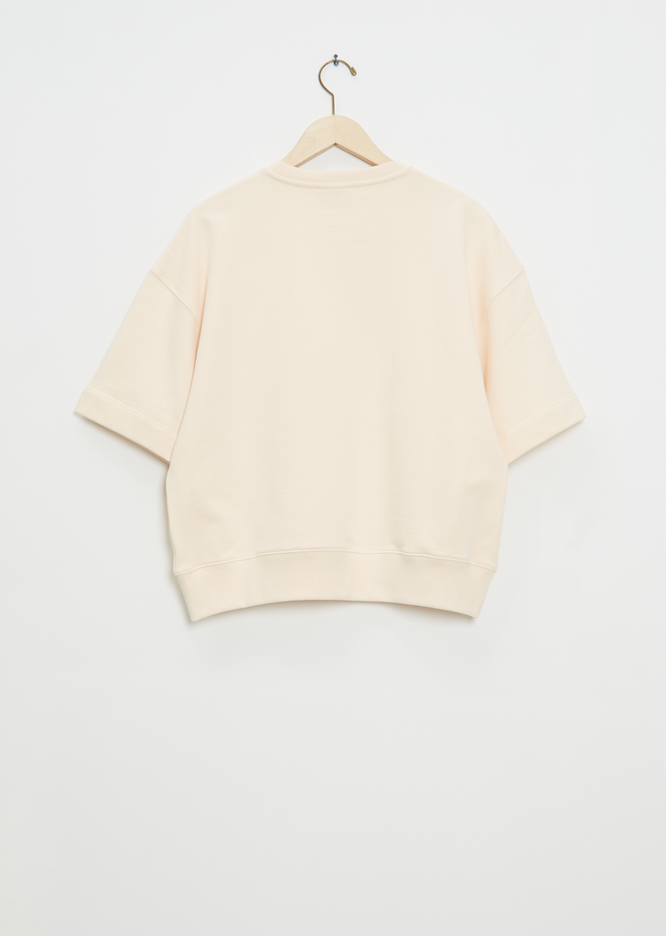 Halovi Cotton Sweater — Pearl