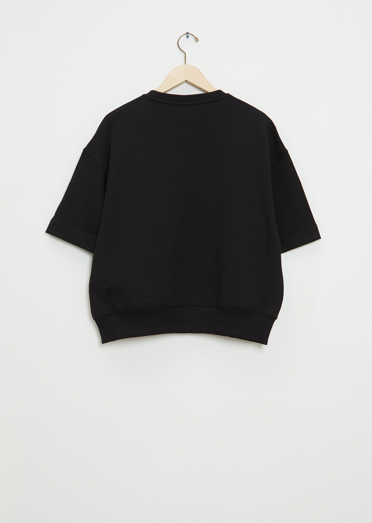 Halovi Cotton Sweater — Black