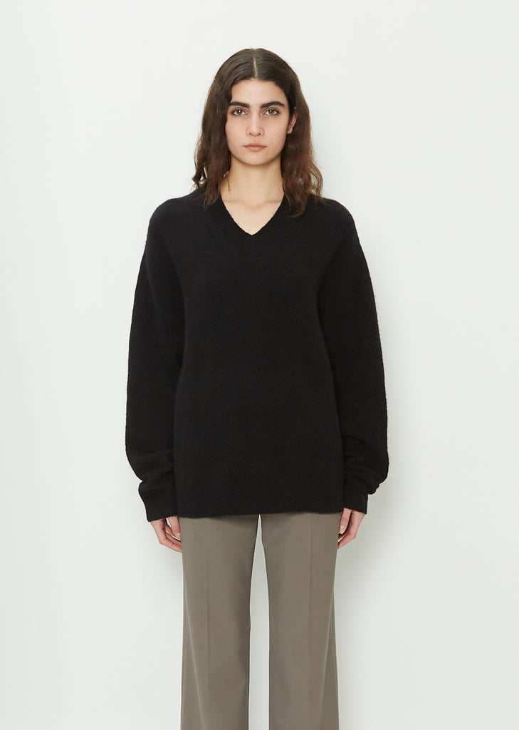 Merino Wool Easy V-Neck Sweater