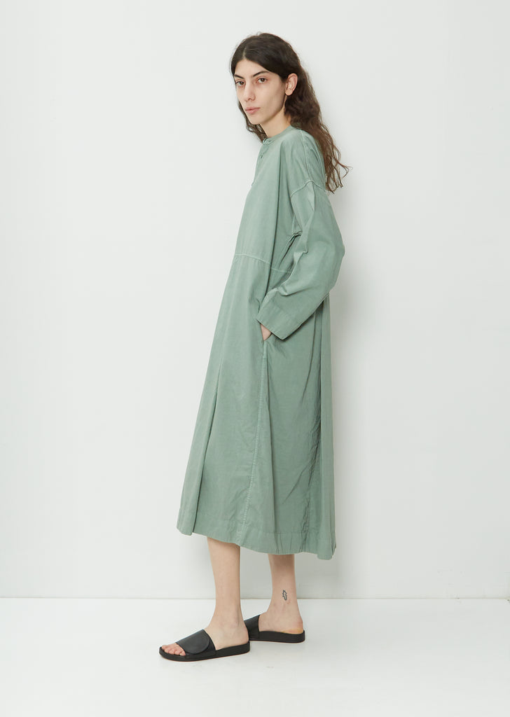 Cotton Box Tuck Dress — Midori