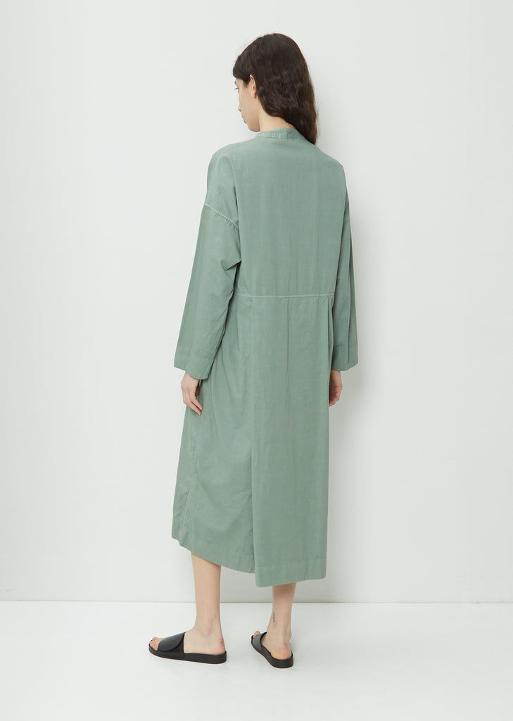 Cotton Box Tuck Dress — Midori