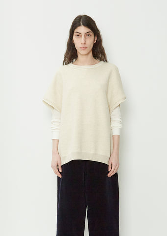 Cotton-Wool Sweatshirt Vest